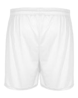 "Badger 4146 B-Core 5" Pocketed Shorts #color_White"