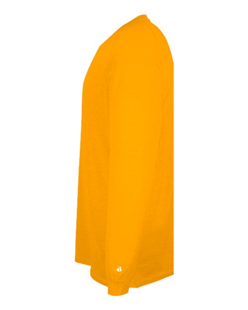 Badger 4944 Triblend Performance Long Sleeve T-Shirt #color_Gold Heather