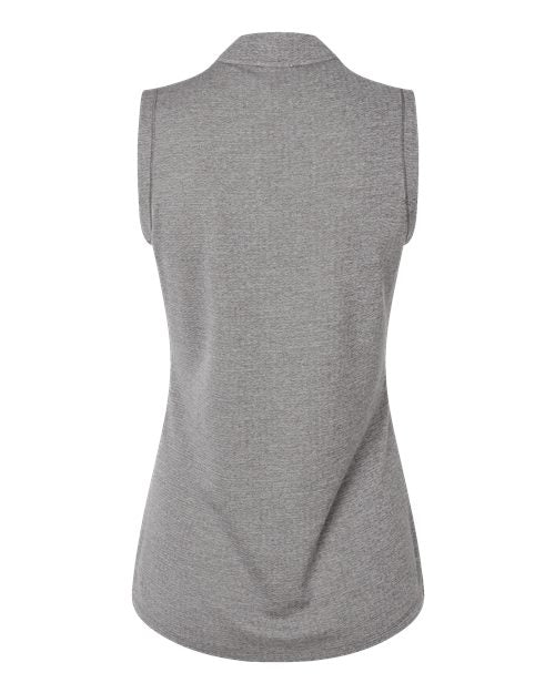 Adidas A1001 Women's Ultimate365 Textured Sleeveless Shirt #color_Charcoal