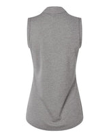 Adidas A1001 Women's Ultimate365 Textured Sleeveless Shirt #color_Charcoal