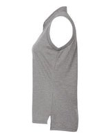Adidas A1001 Women's Ultimate365 Textured Sleeveless Shirt #color_Charcoal