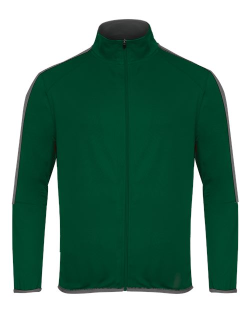 Badger 7721 Blitz Outer-Core Jacket #color_Forest/ Graphite