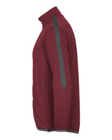 Badger 7721 Blitz Outer-Core Jacket #color_Maroon/ Graphite