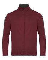 Badger 7721 Blitz Outer-Core Jacket #color_Maroon/ Graphite
