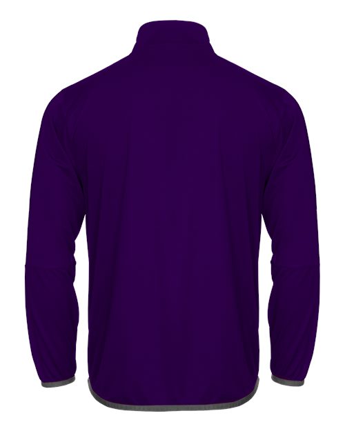 Badger 7721 Blitz Outer-Core Jacket #color_Purple/ Graphite