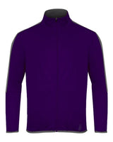 Badger 7721 Blitz Outer-Core Jacket #color_Purple/ Graphite