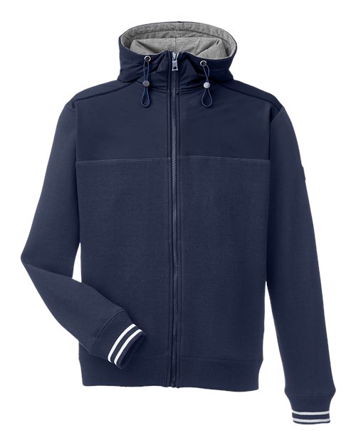 Nautica N17582 Men's Navigator Full-Zip Jacket #color_NAUTICA NAVY