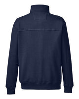 Nautica N17176 Men's Anchor Quarter-Zip Pullover #color_NAUTICA NAVY