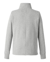 Nautica N17397 Ladies' Anchor Quarter-Zip Pullover #color_OXFORD