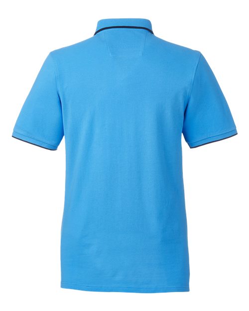 Nautica N17165 Men's Deck Polo #color_AZURE BLUE