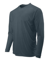 Paragon 210 Long Islander Performance Long Sleeve T-Shirt #color_Graphite