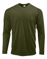 Paragon 210 Long Islander Performance Long Sleeve T-Shirt #color_Olive Green