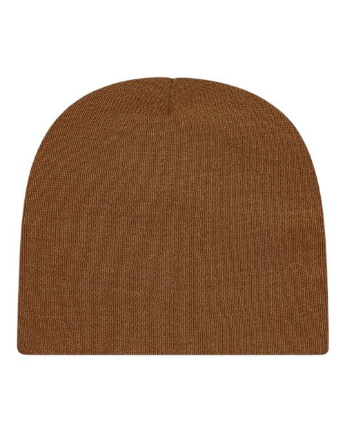 "CAP AMERICA TKN28 USA-Made 8 1/2" Beanie #color_Cider"