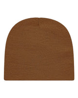 "CAP AMERICA TKN28 USA-Made 8 1/2" Beanie #color_Cider"