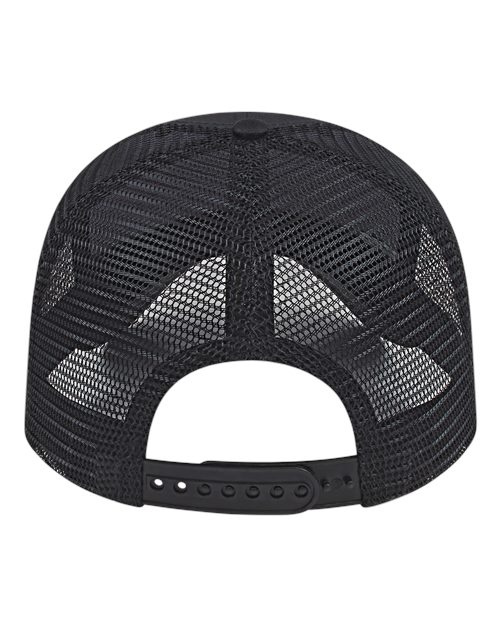 CAP AMERICA x800 X-tra Value Polyester Trucker Cap #color_Black/ Black