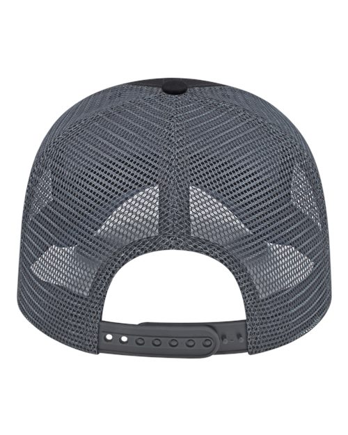 CAP AMERICA x800 X-tra Value Polyester Trucker Cap #color_Black/ Charcoal