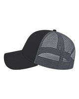CAP AMERICA x800 X-tra Value Polyester Trucker Cap #color_Black/ Charcoal