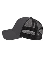 CAP AMERICA x800 X-tra Value Polyester Trucker Cap #color_Charcoal/ Black
