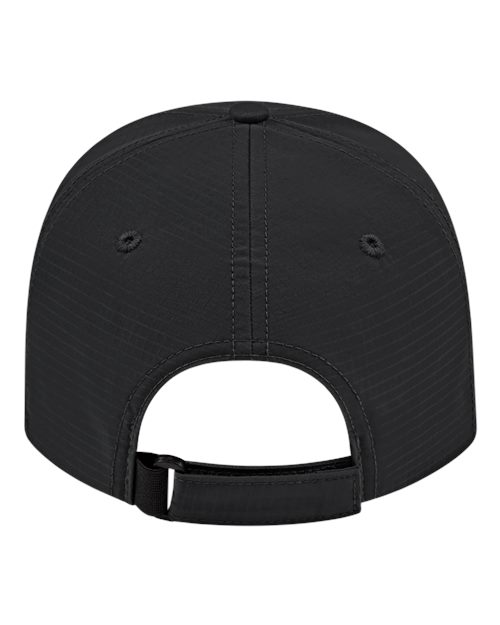CAP AMERICA i7023 Structured Active Wear Cap #color_Black