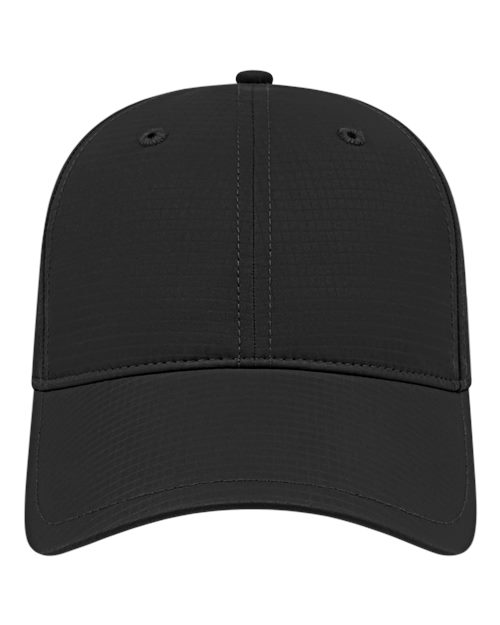 CAP AMERICA i7007 Soft Fit Active Wear Cap #color_Black