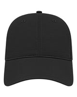 CAP AMERICA i7007 Soft Fit Active Wear Cap #color_Black
