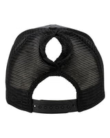 Infinity Her CHARLIE Women's Modern Trucker Cap #color_Black Leopard/ Black