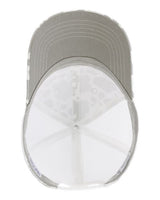 Infinity Her CHARLIE Women's Modern Trucker Cap #color_Grey Cow/ White