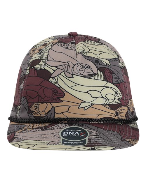 Imperial DNA014 The Golden Hour Cap #color_Olive Green/ Tan