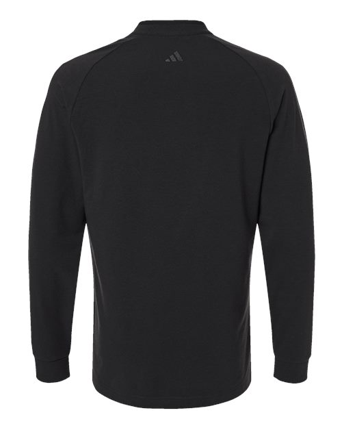 Adidas A597 Henley Long Sleeve Tee #color_Black