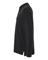 Adidas A597 Henley Long Sleeve Tee #color_Black