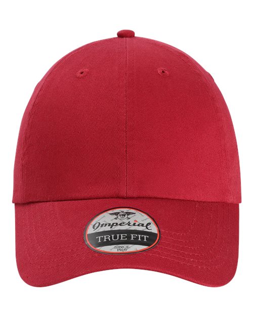 Imperial X210B The Original Buckle Dad Hat #color_Cardinal Red