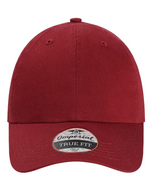 Imperial X210B The Original Buckle Dad Hat #color_Maroon