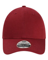 Imperial X210B The Original Buckle Dad Hat #color_Maroon