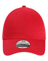 Imperial X210B The Original Buckle Dad Hat #color_Red