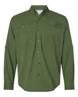 Paragon 702 Kitty Hawk Performance Long Sleeve Fishing Shirt #color_Olive Green