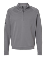 Adidas A598 Club Quarter-Zip Pullover #color_Grey Three