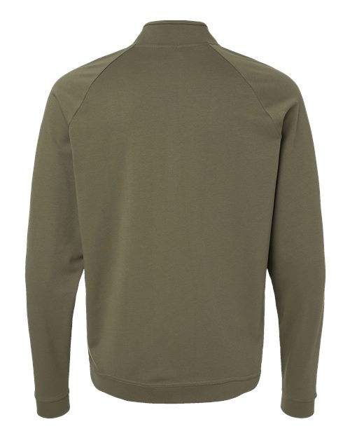 Adidas A598 Club Quarter-Zip Pullover #color_Olive Strata