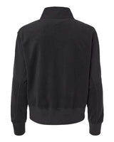 Adidas A601 Women's Fleece Quarter-Zip Pullover #color_Black