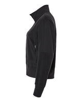 Adidas A601 Women's Fleece Quarter-Zip Pullover #color_Black