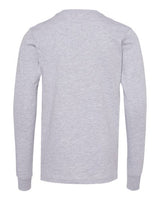 Bella + Canvas 3501Y Youth Jersey Long-Sleeve T-Shirt #color_ATHLETIC HEATHER