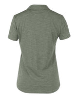 ANETIK WPBRZS1 Women's Breeze Tech Polo #color_Dark Olive Heathered