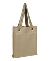 Q-Tees Q1630 Large Grommet Tote #color_Natural