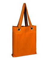 Q-Tees Q1630 Large Grommet Tote #color_Orange