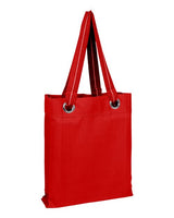 Q-Tees Q1630 Large Grommet Tote #color_Red