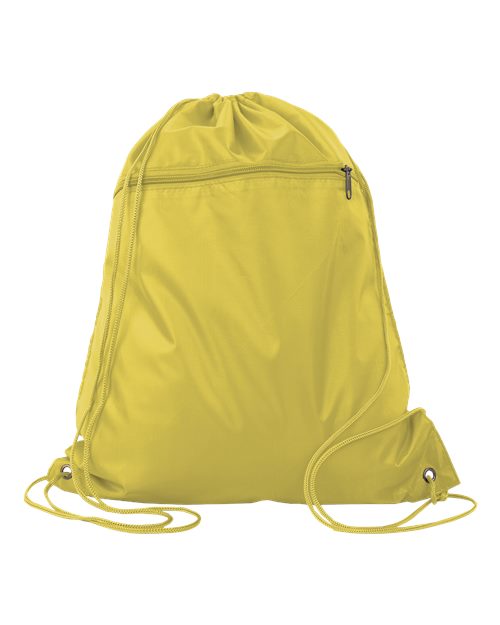 Q-Tees Q135200 Polyester Cinchpack #color_Gold