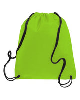 Q-Tees Q1235 Non-Woven Sportpack #color_Lime Green