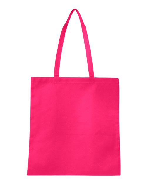 Q-Tees Q126300 Non-Woven Tote Bag #color_Hot Pink