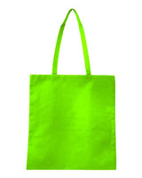 Q-Tees Q126300 Non-Woven Tote Bag #color_Lime Green