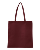Q-Tees Q126300 Non-Woven Tote Bag #color_Maroon