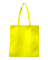 Q-Tees Q126300 Non-Woven Tote Bag #color_Yellow